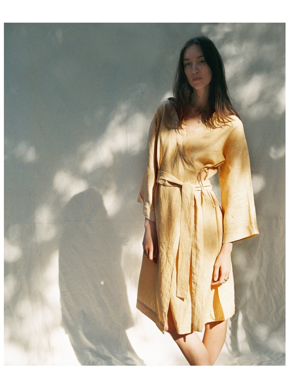 Woman’s Perle Mer Desert Flower Wrap dress